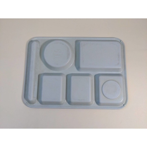 2 Vintage 113 King Line Stack Lunch cafeteria Trays USA MADE Washington Multicol - Picture 3 of 6